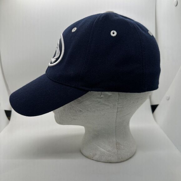 Vintage Penn State Nittany Lions Fitted Navy Hat Collegiate One Size - Picture 2 of 9